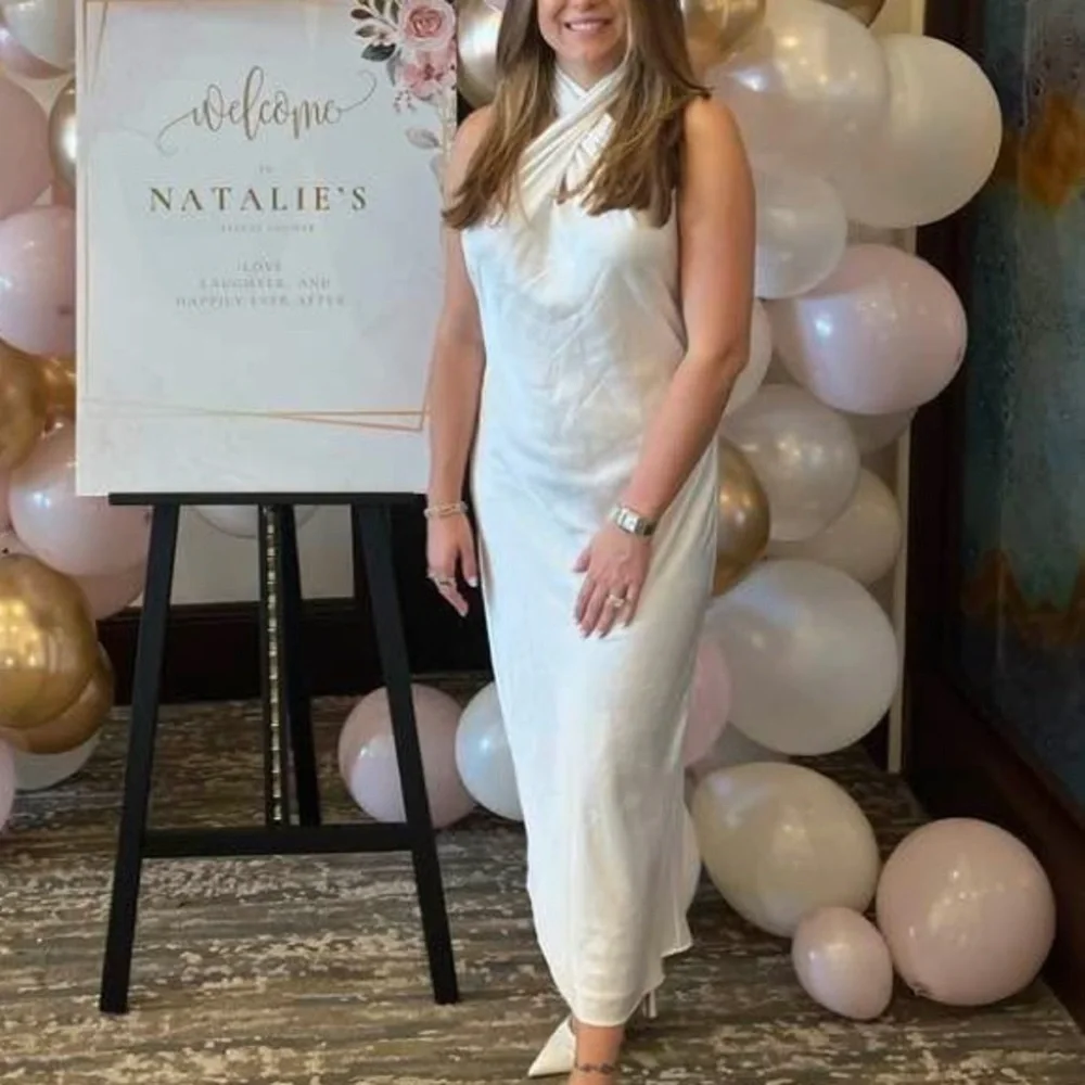 Show me your MUMU halter midi dress - Picture 4 of 5